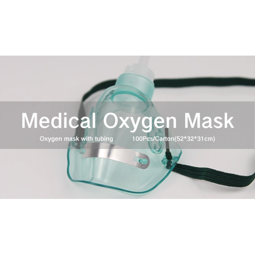Medizinische Einweg-Sauerstoffmaske ohne Rückatmung